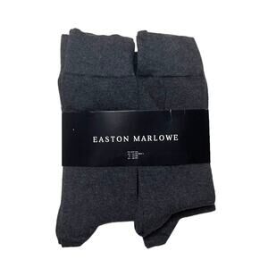 Easton Marlowe Charcoal 6 Pack Socks Size US Men's 10-13